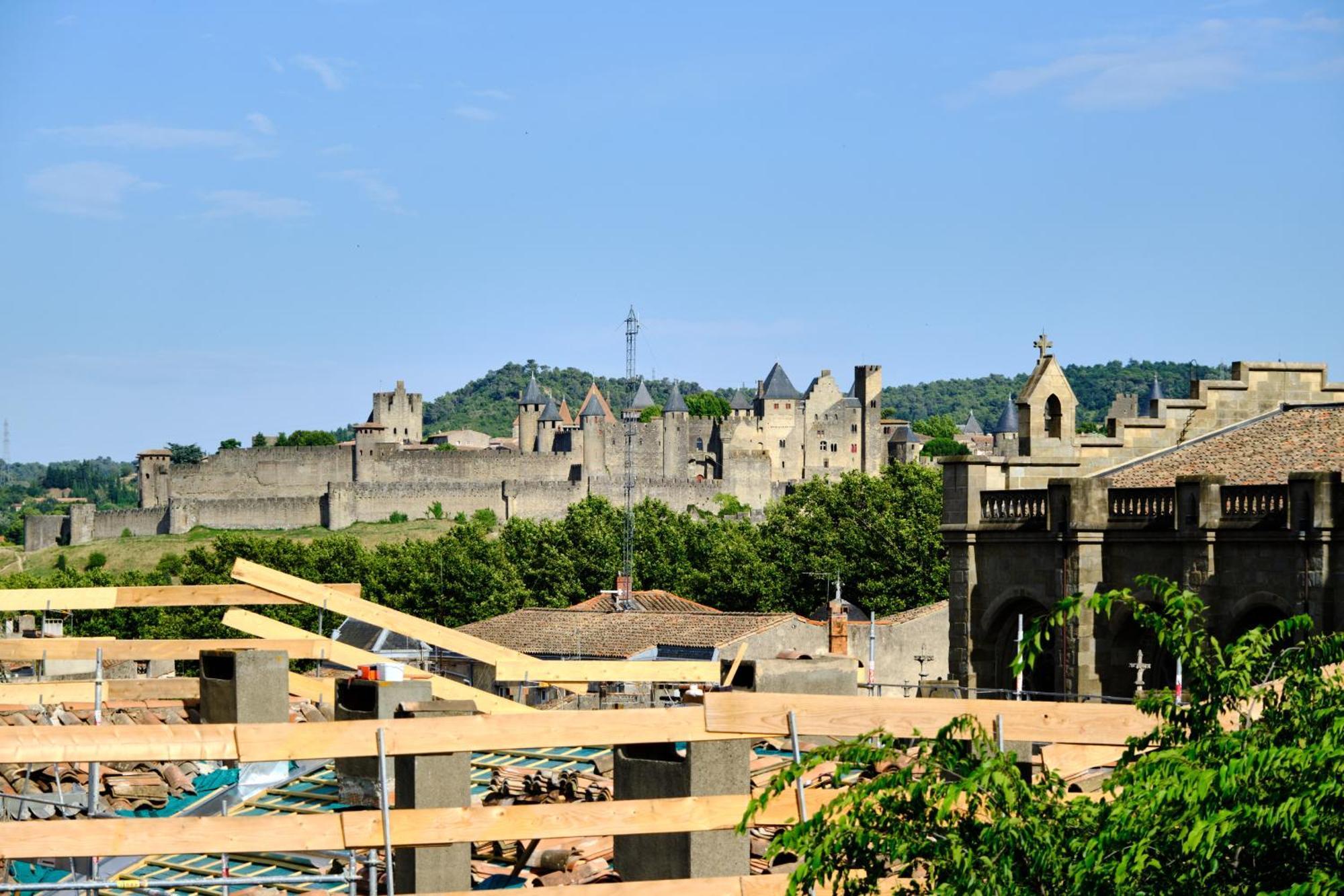Appartement Mon Toit Carcassonnais •hypercentre •terrasse •vue *