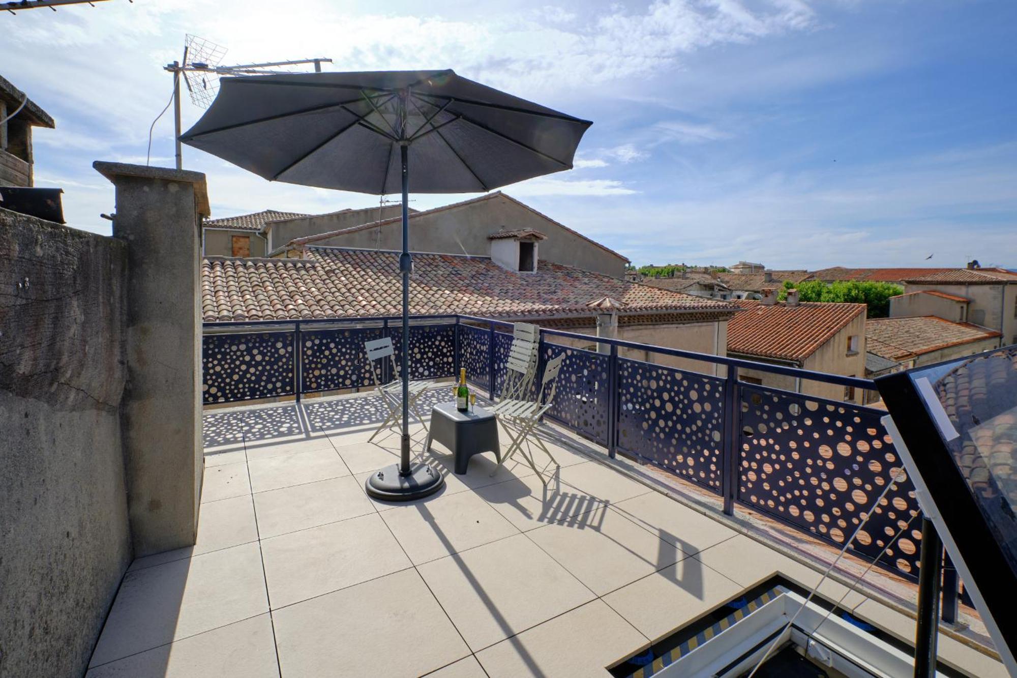 Mon Toit Carcassonnais •hypercentre •terrasse •vue *